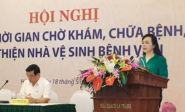 Bộ trưởng Nguyễn Thị Kim Tiến phát biểu tại Hội nghị.