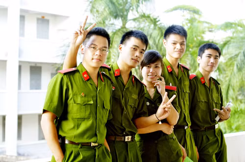 Học viên Học viện CSND.