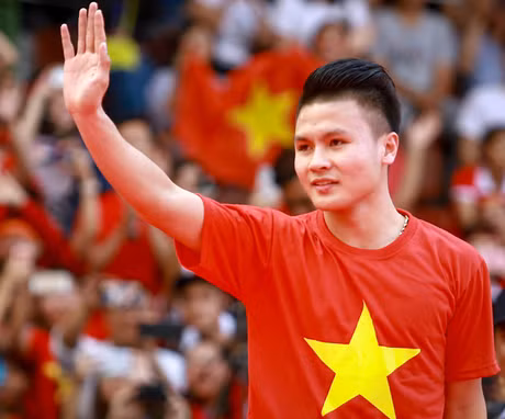 Cầu thủ Quang Hải. Ảnh vne Cầu thủ Quang Hải. Ảnh vne