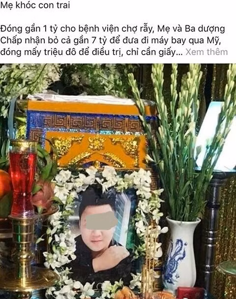 Lời "tố cáo" của người mẹ đang lan truyền trên mạng.