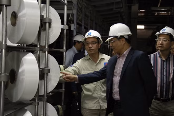 Phó Tổng giám đốc PVN Lê Mạnh Hùng kiểm tra tiến độ vận hành