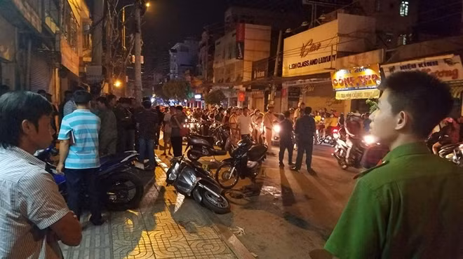Hiện trường xảy ra vụ việc