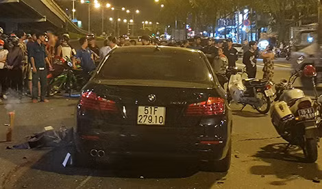 Hiện trường vụ việc.