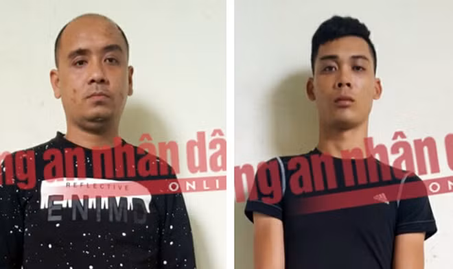 Đối tượng Nguyễn Khánh Hưng và Nguyễn Văn Thảo