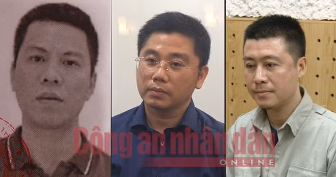 Các đối tượng Hoàng Thành Trung, Nguyễn Văn Dương và Phan Sào Nam.