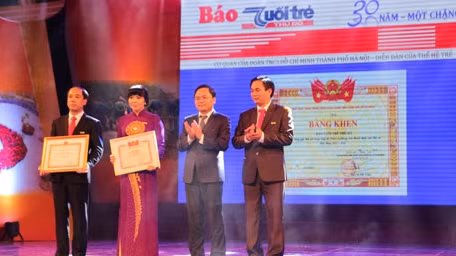 Kỷ niệm 30 năm Báo Tuổi trẻ Thủ đô ra số đầu tiên