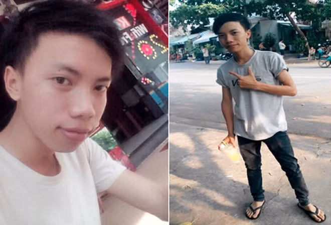 Đối tượng Lê Nguyễn Hoàng Nam (hình ảnh đăng trên facebook của đối tượng).