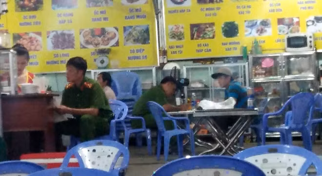 Hiện trường xảy ra án mạng.