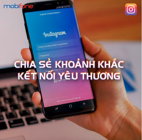 Chương trình Khuyến mãi gói Instagram của MobiFone hấp dẫn nhiều bạn trẻ.