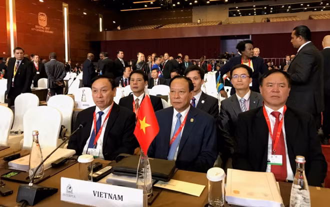 Đoàn đại biểu Bộ Công an Việt Nam do đồng chí Thứ trưởng Lê Quý Vương dẫn đầu tham dự kỳ họp Đại Hội đồng INTERPOL lần thứ 86.