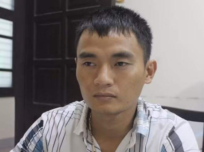 Đối tượng Trần Văn Tuấn bị tạm giữ tại cơ quan điều tra Công an tỉnh.