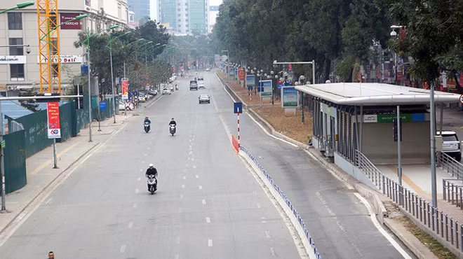 Những năm gần đây quỹ đặt tên đường phố Hà Nội ngày càng hạn hẹp.