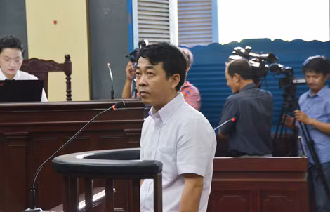 Bị cáo Nguyễn Minh Hùng.