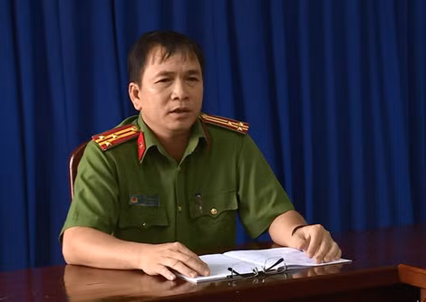 Thượng tá Nguyễn Thanh Dũng - Phó trưởng Công an TP Tây Ninh. Thượng tá Nguyễn Thanh Dũng - Phó trưởng Công an TP Tây Ninh.