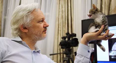 Người sáng lập WikiLeaks, Julian Assange. Ảnh: Sputnik.