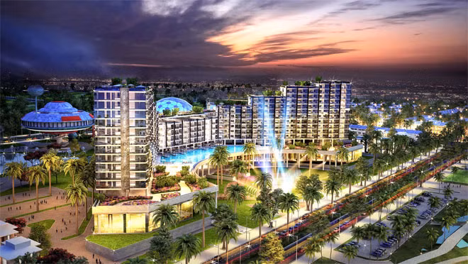 FLC Grand Hotel Samson - hạng mục khách sạn chính thức ra mắt ngày 8-4.