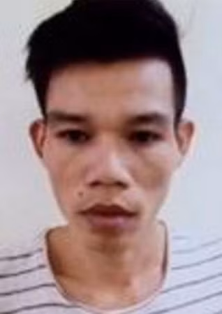 Dũng tại cơ quan Công an.