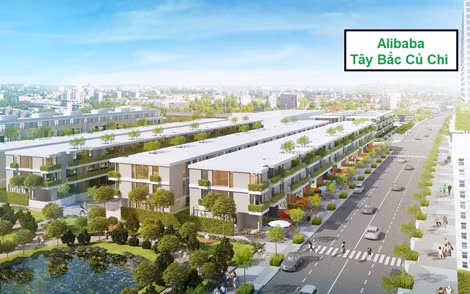 Phối cảnh nhà phố khu dân cư của Công ty CP Alibaba Tây Bắc. Phối cảnh nhà phố khu dân cư của Công ty CP Alibaba Tây Bắc.