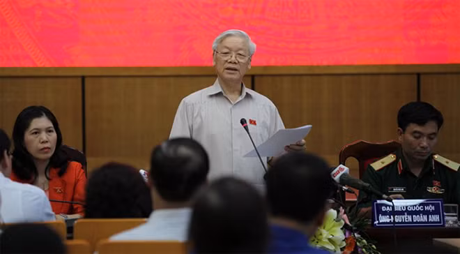 Tổng bí thư Nguyễn Phú Trọng: "Vừa qua đã làm nhiều, có cái công bố, có cái chưa công bố".