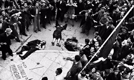 Những người tham gia cuộc biểu tình ngày 3-12-1944 bị bắn chết.