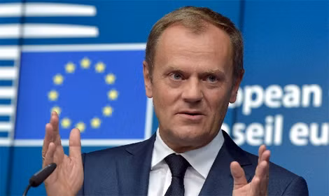 Ông Donald Tusk tái đắc cử Chủ tịch EU. Ông Donald Tusk tái đắc cử Chủ tịch EU.