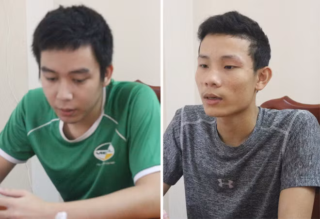 2 đối tượng trong vụ án.