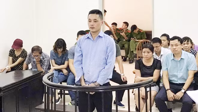 Bị cáo Trường tại phiên xử.