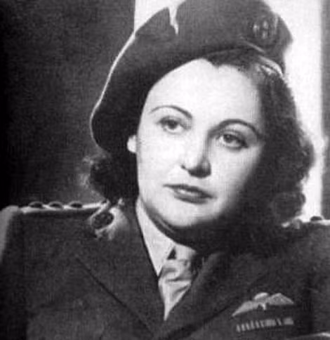 Nancy Wake thời chiến tranh.