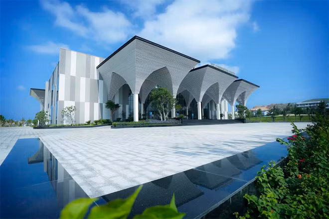Trung tâm Hội nghị Quốc tế tại FLC Quy Nhơn, nơi diễn ra Hội nghị thường niên gặp mặt hội viên Hiệp hội BĐS Việt Nam năm 2017.