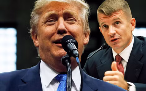 Erik Prince được xem là "cố vấn không chính thức" của Tổng thống Mỹ Donald Trump.