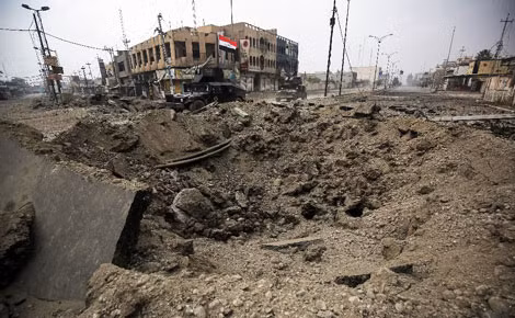 Các lực lượng đặc nhiệm của Iraq phải mất hơn 2 tháng để thu dọn phía đông của Mosul.