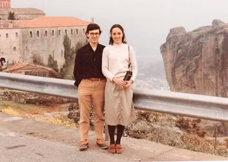 Matthews và Suzanne ở Địa Trung Hải trong thập niên 1970.