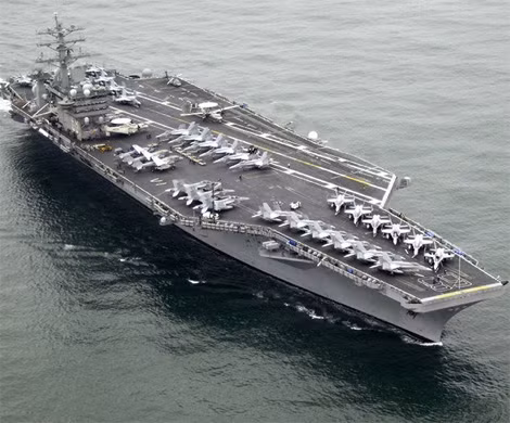 Siêu tàu sân bay USS Gerald R. Ford.