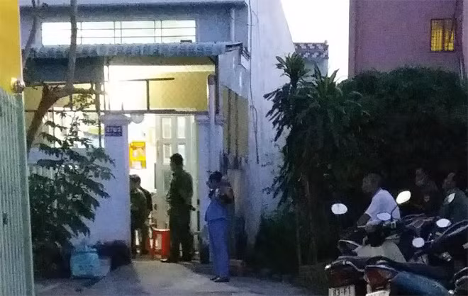 Căn nhà nơi anh Tuấn tử vong.