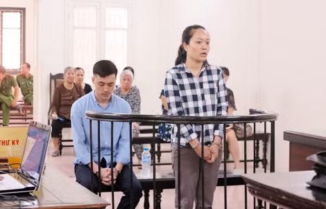 Bị cáo Thanh tại phiên xử.