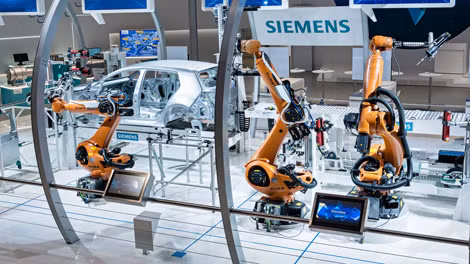 Dây chuyền sản xuất của Siemens.
