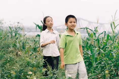 Cảnh trong phim "Tâm hồn mẹ".