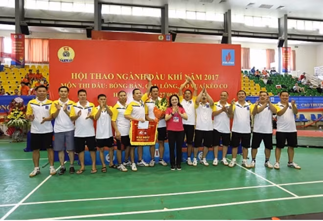 Giải Nhất kéo co thuộc về CĐ PTSC.
