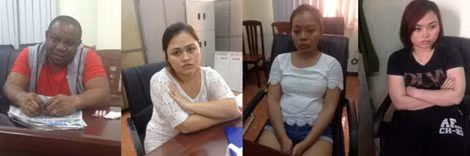 Một nhóm đối tượng chuyên lừa đảo phụ nữ sa lưới.