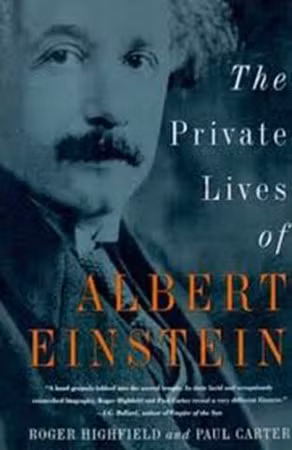 Bìa đầu sách "Cuộc sống riêng tư của Albert Einstein".