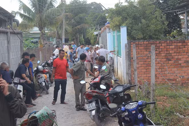 Căn nhà xảy ra cái chết bí ẩn.