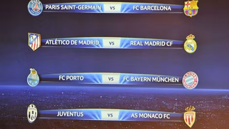 Những cặp đấu đầy duyên nợ tại vòng tứ kết Champion League 2014-2015. Ảnh: UEFA. Những cặp đấu đầy duyên nợ tại vòng tứ kết Champion League 2014-2015. Ảnh: UEFA.