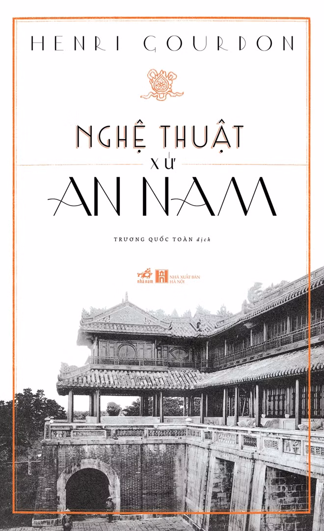 Thiết kế bìa sách "Nghệ thuật xứ An Nam"