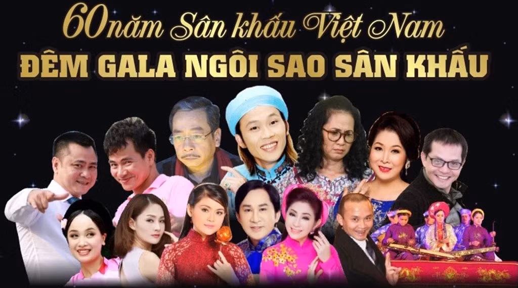 Hồng Vân, Hoài Linh, Xuân Bắc, Tự Long chung sức vì nghệ sĩ sân khấu Việt Nam 