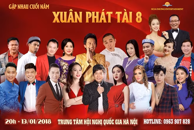 "Gặp nhau cuối năm 2017" quy tụ dàn sao trong và ngoài nước