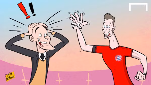 Robert Lewandowski trở thành người hùng của Bayern Munich khi anh lập kỷ lục với việc ghi 5 bàn thắng chỉ trong 9 phút. Chưa dừng lại ở đó, chỉ 2 ngày sau tiền đạo Ba Lan tiếp tục có 2 bàn nữa trong trận gặp Mainz, anh đã trở thành cầu thủ đầu tiên ghi được 7 bàn liên tiếp cho một đội bóng tại Bundesliga trong hơn 100 năm qua. Robert Lewandowski trở thành người hùng của Bayern Munich khi anh lập kỷ lục với việc ghi 5 bàn thắng chỉ trong 9 phút. Chưa dừng lại ở đó, chỉ 2 ngày sau tiền đạo Ba Lan tiếp tục có 2 bàn nữa trong trận gặp Mainz, anh đã trở thành cầu thủ đầu tiên ghi được 7 bàn liên tiếp cho một đội bóng tại Bundesliga trong hơn 100 năm qua.