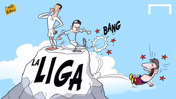 Vòng 5 La Liga, Celta Vigo đã đánh bại Barcelona với tỉ số không tưởng 1-4. Việc này chẳng khác nào đá bay Lion Messi ra khỏi cuộc cạnh tranh với Ronaldo. Vòng 5 La Liga, Celta Vigo đã đánh bại Barcelona với tỉ số không tưởng 1-4. Việc này chẳng khác nào đá bay Lion Messi ra khỏi cuộc cạnh tranh với Ronaldo.