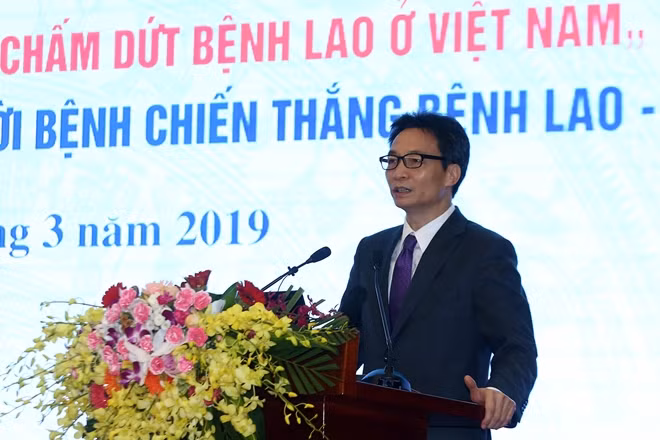 Phó Thủ tướng Vũ Đức Đam phát động hưởng ứng Ngày Thế giới phòng, chống lao 2019.