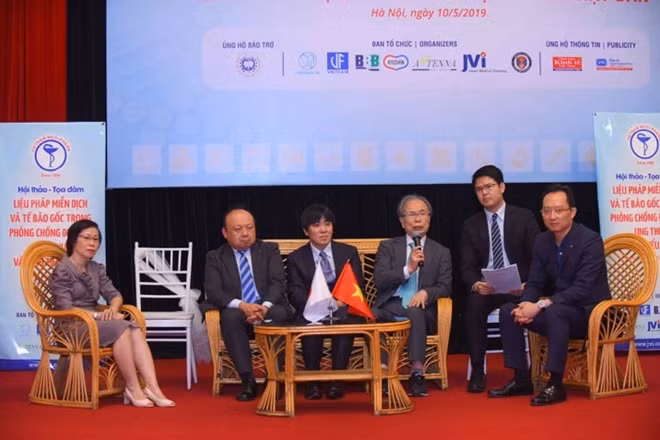 Các chuyên gia Y tế hàng đầu của Nhật Bản và Việt Nam thảo luận tại hội thảo.