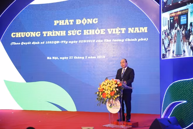 Thủ tướng Nguyễn Xuân Phúc phát biểu tại buổi lễ